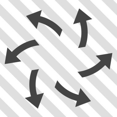 Santrifüj okları vektör simgesi