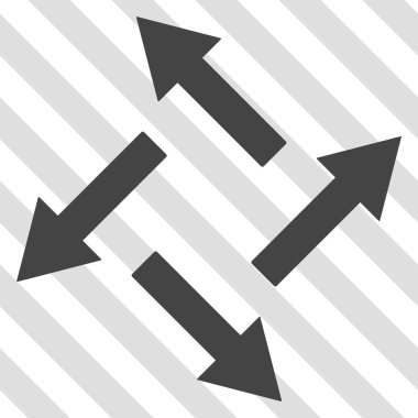 Santrifüj okları vektör simgesi