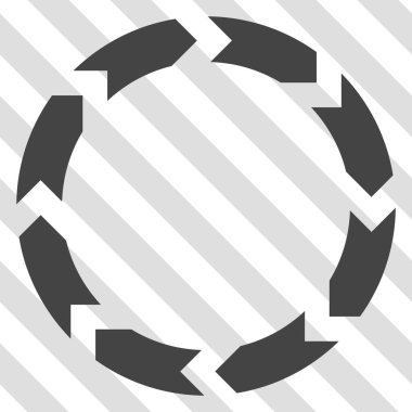 Dolaşım vektör simgesi