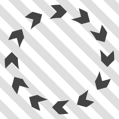 Dolaşım vektör simgesi