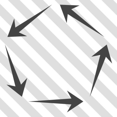 Dolaşım vektör simgesi