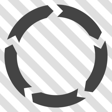 Dolaşım vektör simgesi