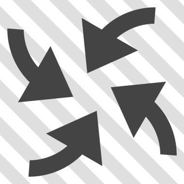 Siklon okları vektör simgesi