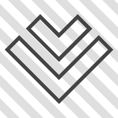 Vektör simgesi aşağı yön