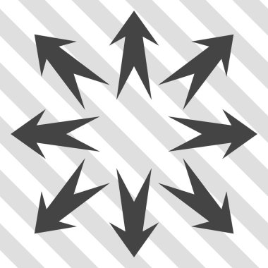 Oklar vektör simgesini genişletin