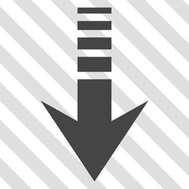 Aşağıya vektör simgesi gönder