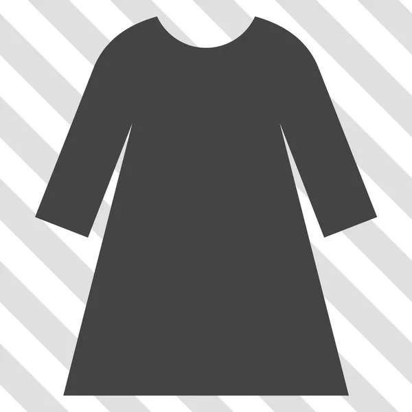 Kadın elbise vektör simgesi — Stok Vektör