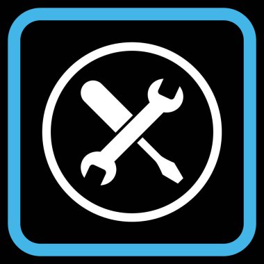 Vektör simgesi bir çerçeve içinde ayarlama