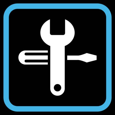 Vektör simgesi bir çerçeve içinde ayarlama