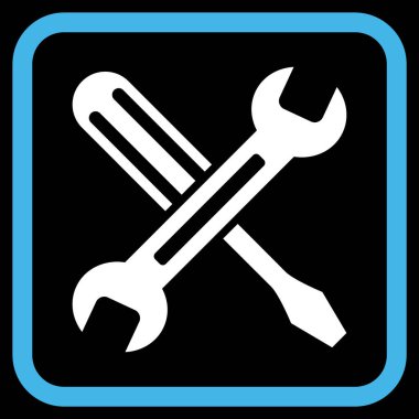 Vektör simgesi bir çerçeve içinde ayarlama