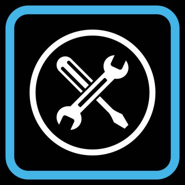 Vektör simgesi bir çerçeve içinde ayarlama