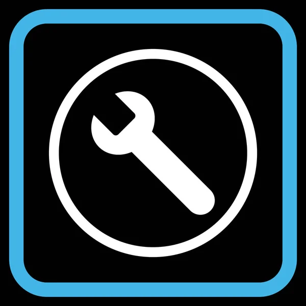 Vektorové ikony v rámečku klíč — Stockový vektor