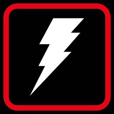 Vektör simgesi bir çerçeve içinde yürütmek