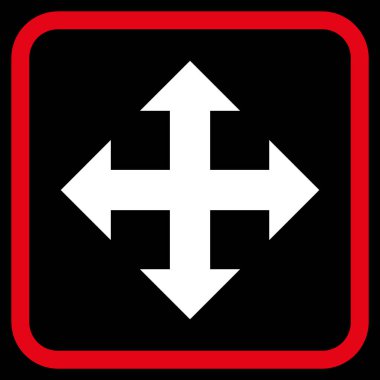 Bir çerçeve içinde vektör simgesini genişletin