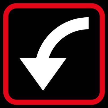 Bir çerçeve içinde CCW vektör simge döndürmek