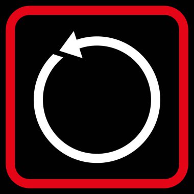 Bir çerçeve içinde CCW vektör simge döndürmek