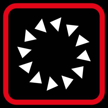 Bir çerçeve içinde CCW vektör simge döndürmek