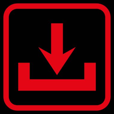 Vektör simgesi bir çerçeve içinde indirme