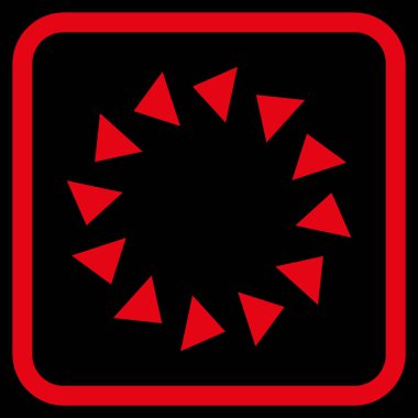 Bir çerçeve içinde CCW vektör simge döndürmek