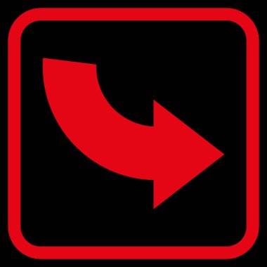 Bir çerçeve içinde CCW vektör simge döndürmek