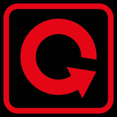 Bir çerçeve içinde CCW vektör simge döndürmek