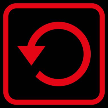 Bir çerçeve içinde CCW vektör simge döndürmek