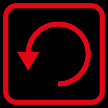 Bir çerçeve içinde CCW vektör simge döndürmek