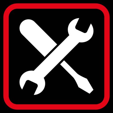 Vektör simgesi bir çerçeve içinde ayarlama