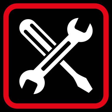 Vektör simgesi bir çerçeve içinde ayarlama