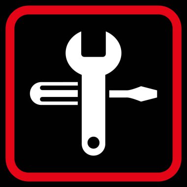 Vektör simgesi bir çerçeve içinde ayarlama