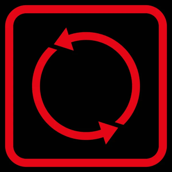 Recycle Vector Icon In een Frame — Stockvector