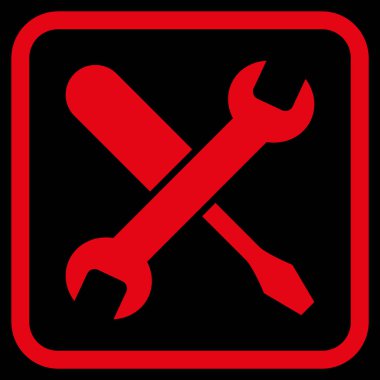 Vektör simgesi bir çerçeve içinde ayarlama