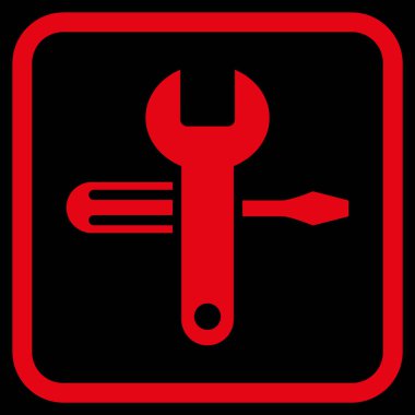 Vektör simgesi bir çerçeve içinde ayarlama