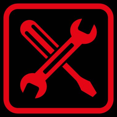 Vektör simgesi bir çerçeve içinde ayarlama