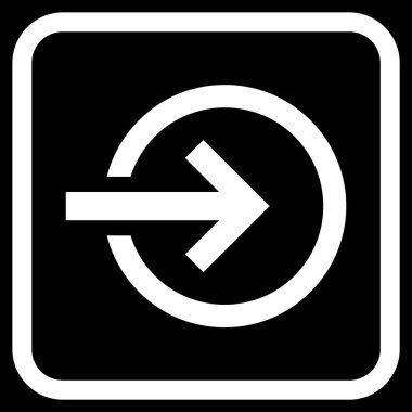 Alma vektör simgesi bir çerçeve içinde