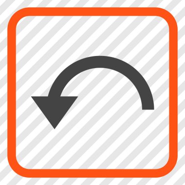 Bir çerçeve içinde CCW vektör simge döndürmek