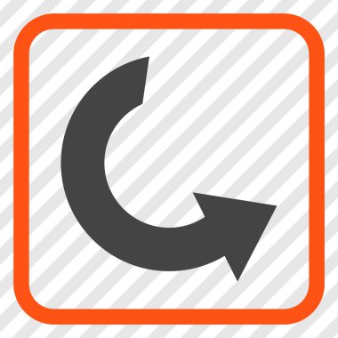 Bir çerçeve içinde CCW vektör simge döndürmek