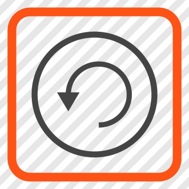 Bir çerçeve içinde CCW vektör simge döndürmek