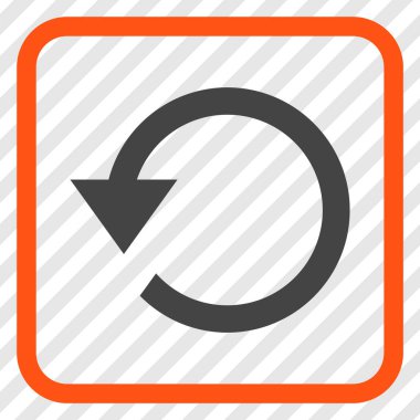 Bir çerçeve içinde CCW vektör simge döndürmek