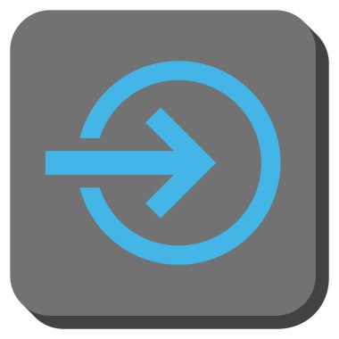 Alma yuvarlatılmış kare vektör simgesi