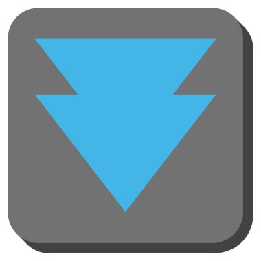 Yuvarlatılmış Kare vektör simgesi taşı