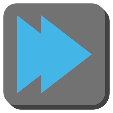 Kare vektör simgesi sağ yuvarlak taşı