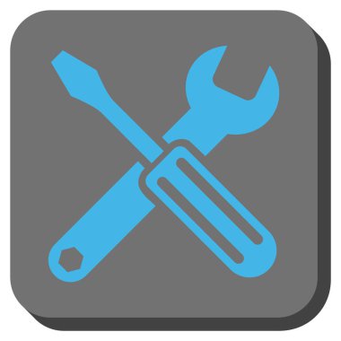 Seçenekleri yuvarlatılmış kare vektör simgesi