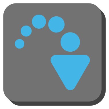 Yuvarlatılmış Kare vektör simge Yinele