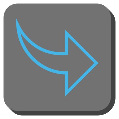 Yuvarlatılmış Kare vektör simge Yinele