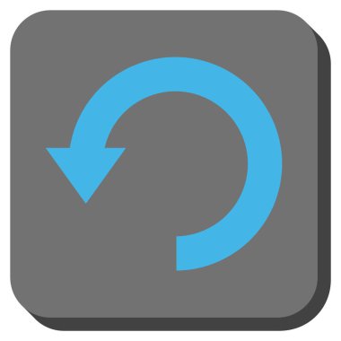 Yuvarlatılmış Kare vektör simgesi Döndür