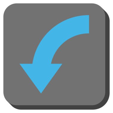 Yuvarlatılmış Kare vektör simgesi Döndür