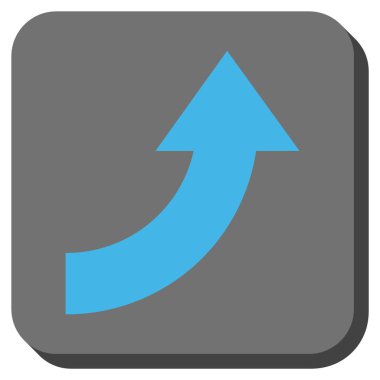 Yuvarlatılmış Kare vektör simge Döndür