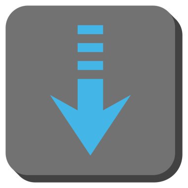 Yuvarlatılmış Kare vektör simgesi gönder