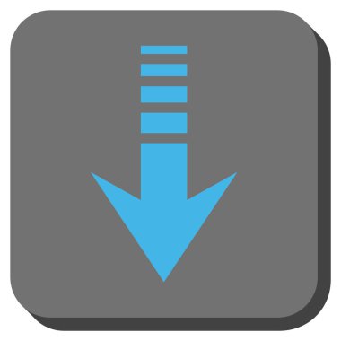 Yuvarlatılmış Kare vektör simgesi gönder